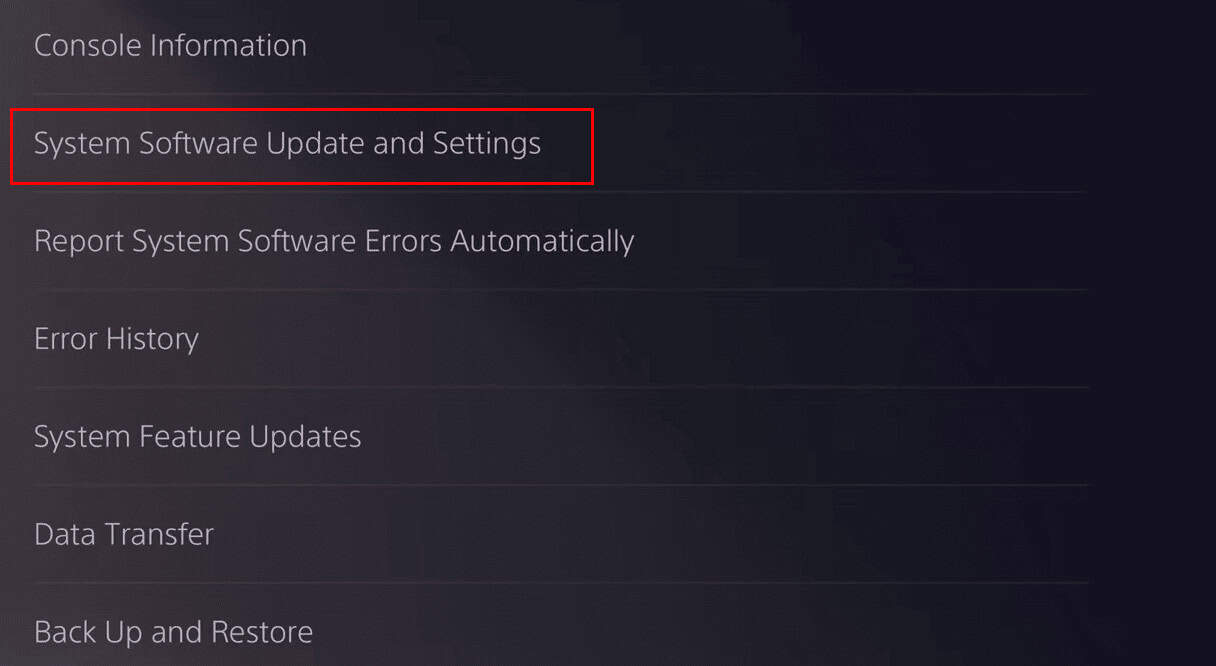 SYSTEM software update and settings shown on ps5 | HBO Max not working on PS4 or PS5