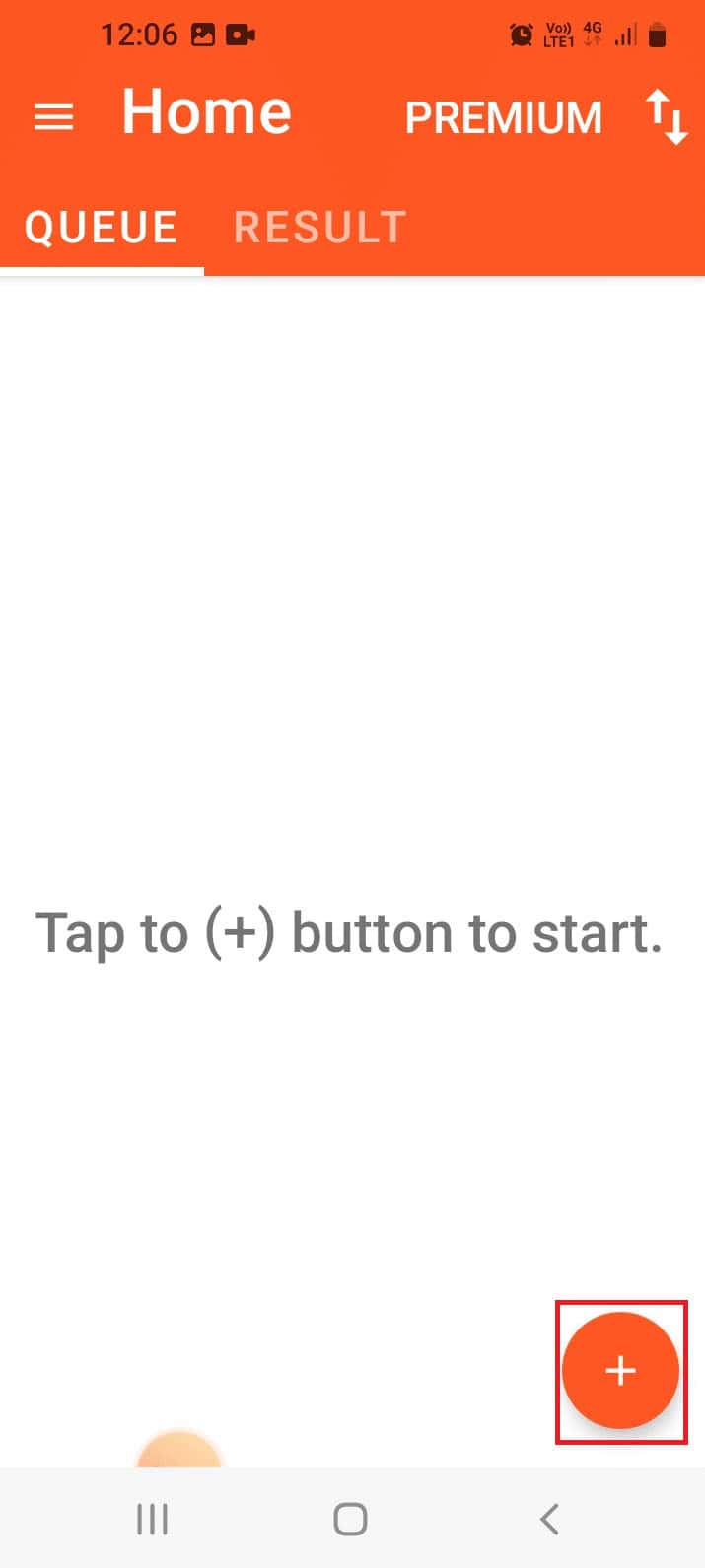 Tap on the + button. How to Convert HEIC to JPG on Android