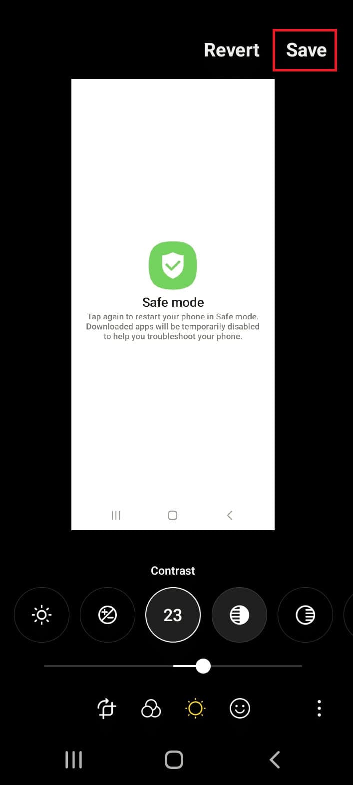 Tap on the Save option. How to Fix Blurry Pictures on Android