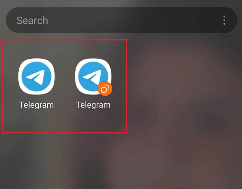 Telegram is cloned on your android