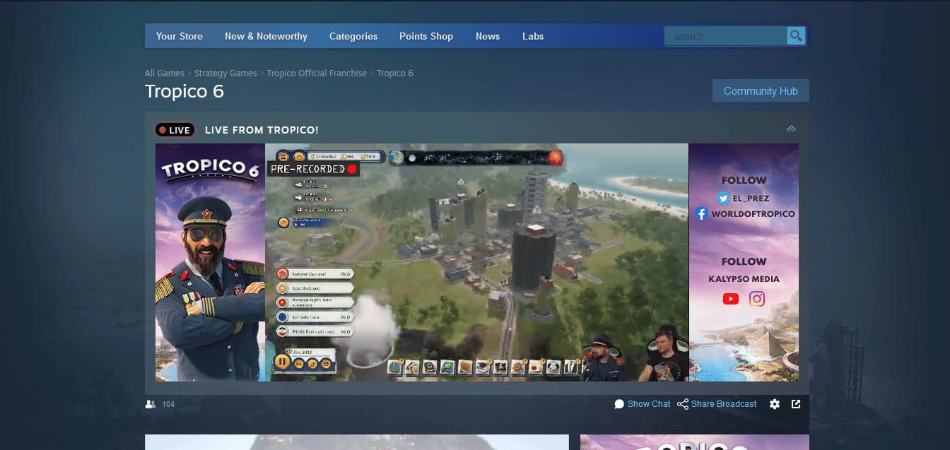 Tropico 6 | tycoon game online