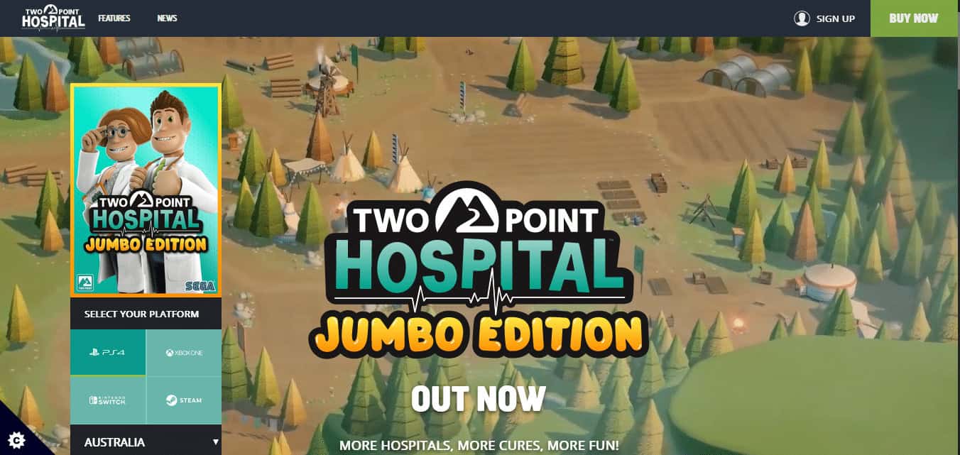 Two Point Hospital | tycoon game online