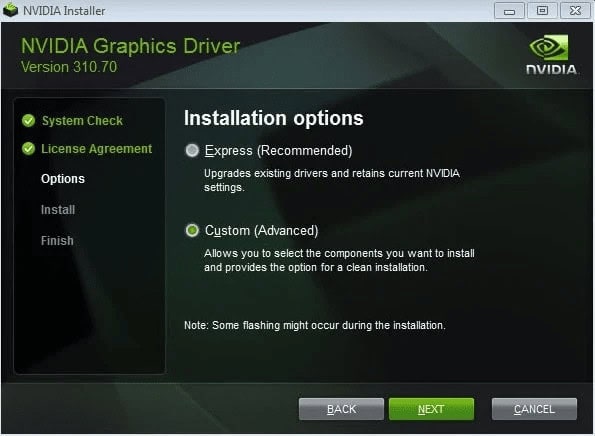 Update graphics drivers