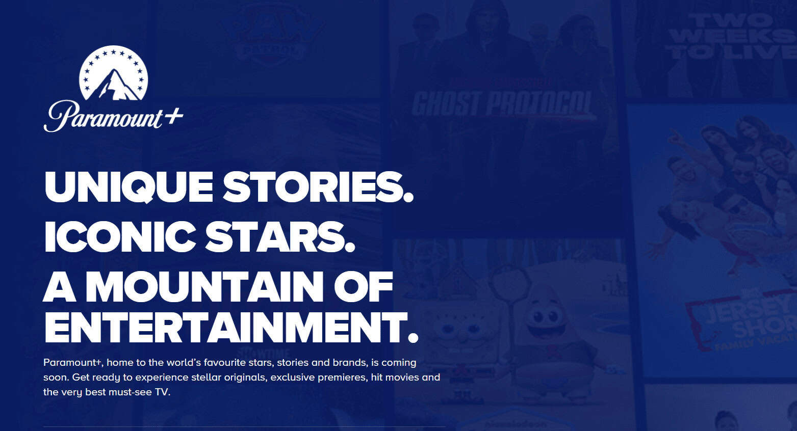 official website. how to get Paramount Plus on LG smart TV