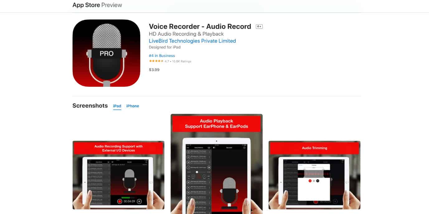 Voice Recorder- Audio Record
