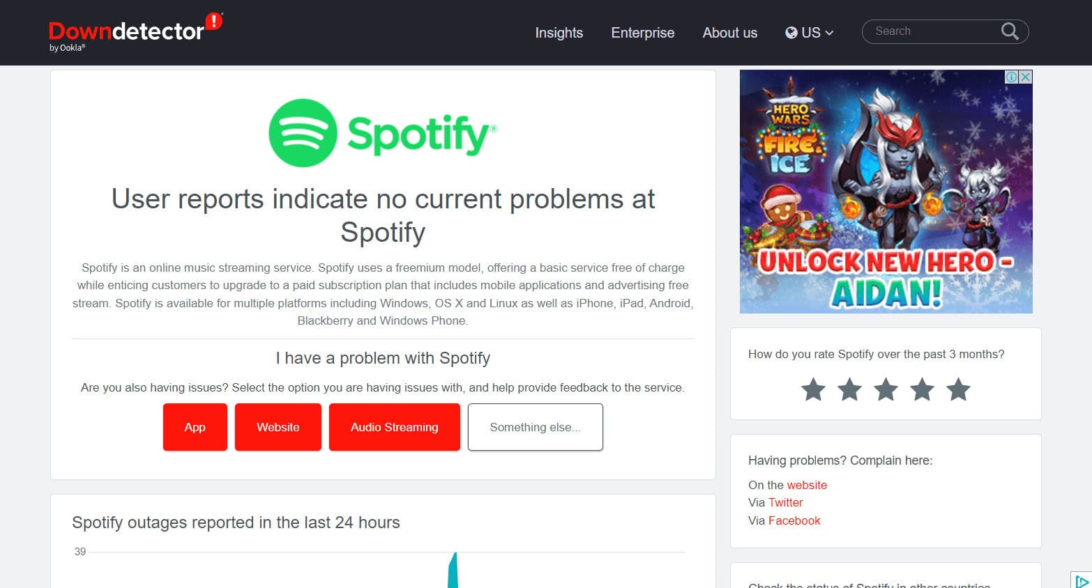 Wait for Spotify Server Uptime