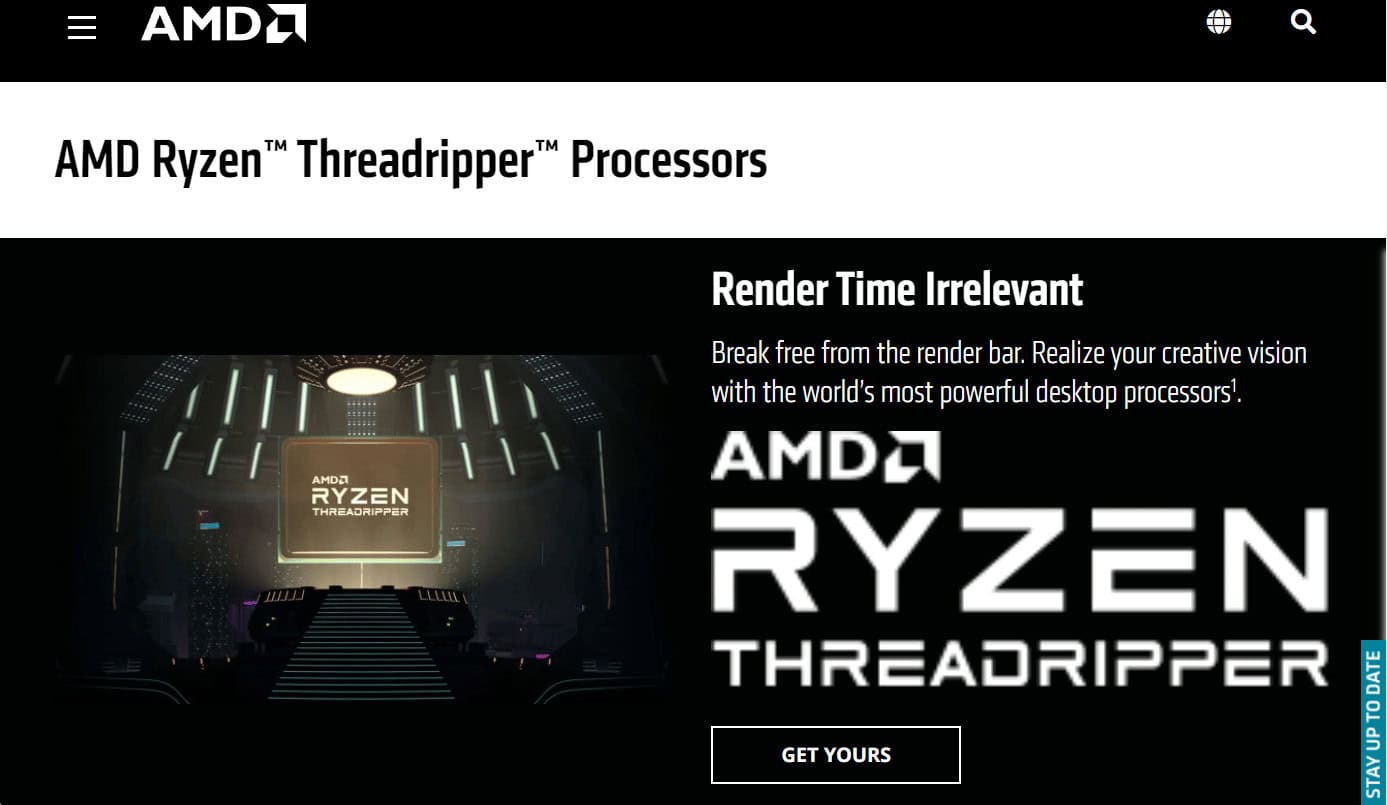 AMD Ryzen Threadripper processors