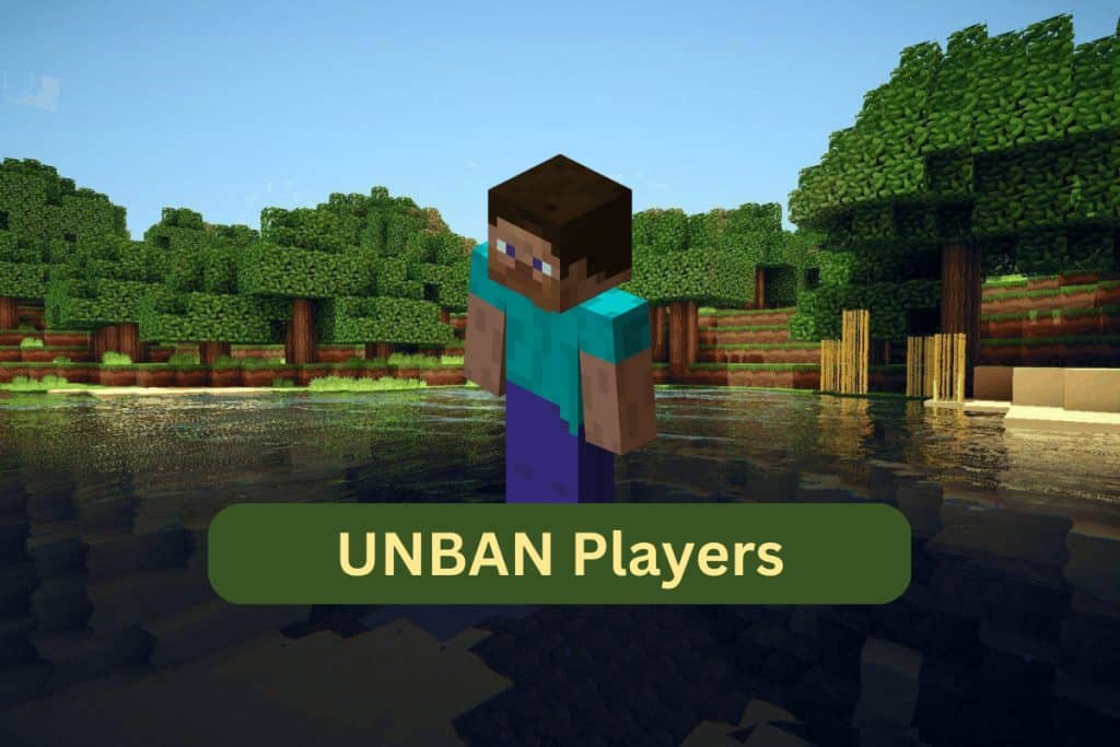 How to Unban Players in Minecraft