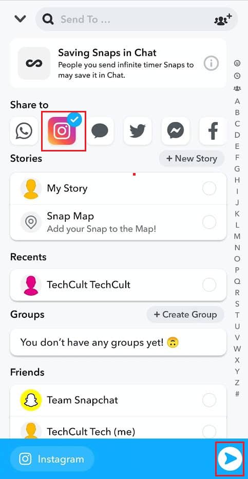 Instagram icon - Share icon