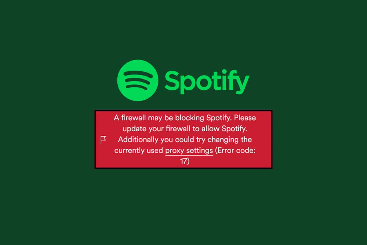 Fix Spotify Error Code 17 On Windows 10 TechCult