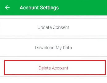 Tap on Account Settings - Delete Account | Is the textPlus App Safe?