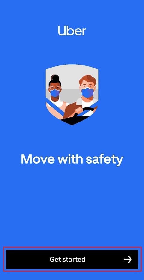 Tap on Get started