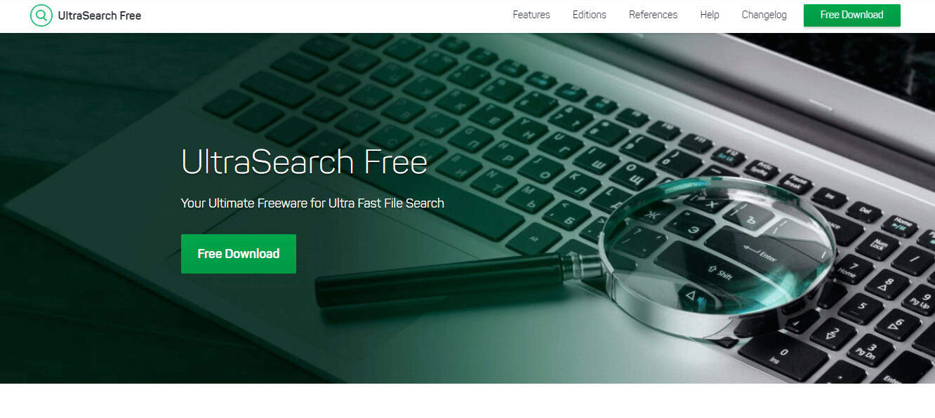 UltraSearch website