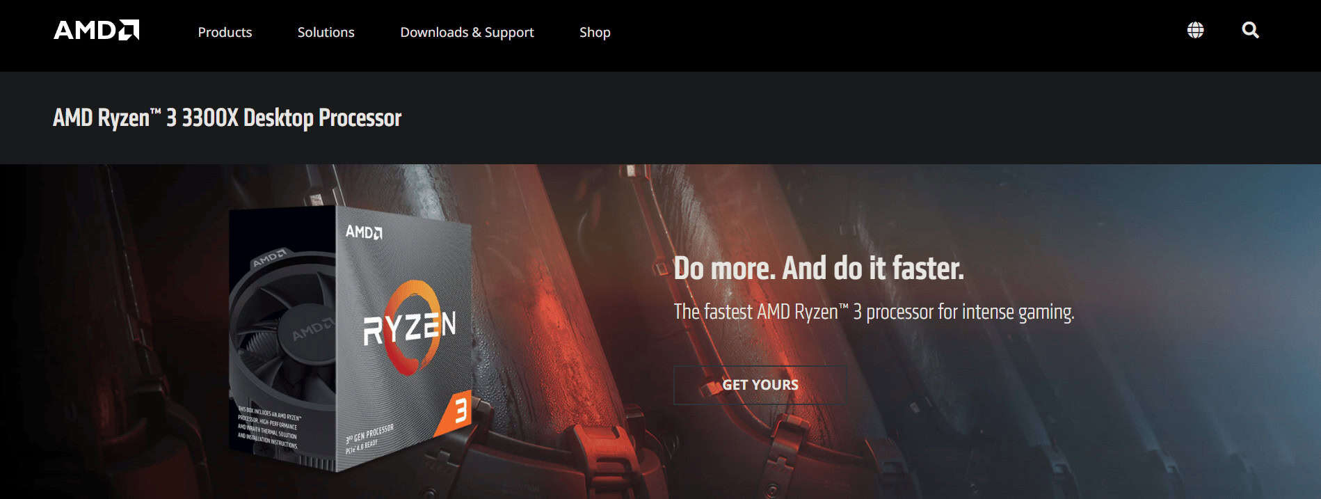 AMD Ryzen 3 3300X Desktop Processor