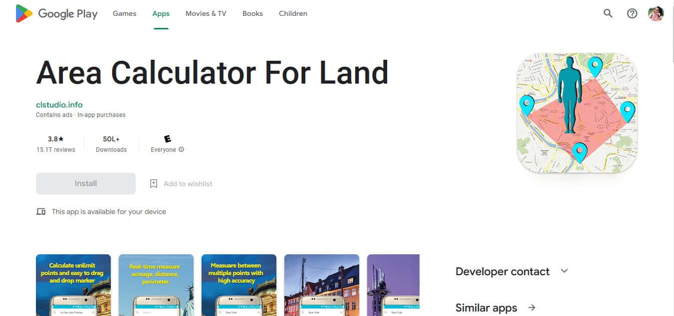Area Calculator for Land