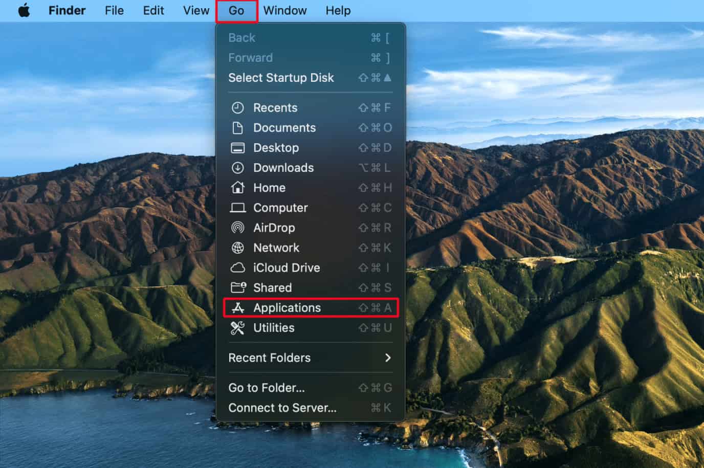 choose go then applications. How to Remove apps from Launchpad