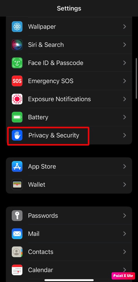 choose privacy and security