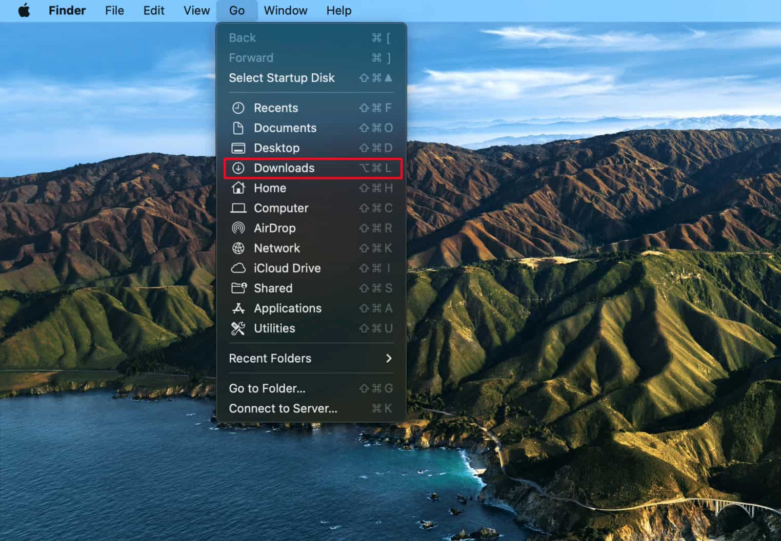 click on downloads. How to Delete Apps from MacBook