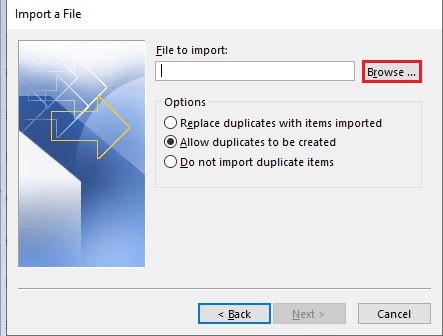 click on the Next button. How to Export Contacts from Gmail