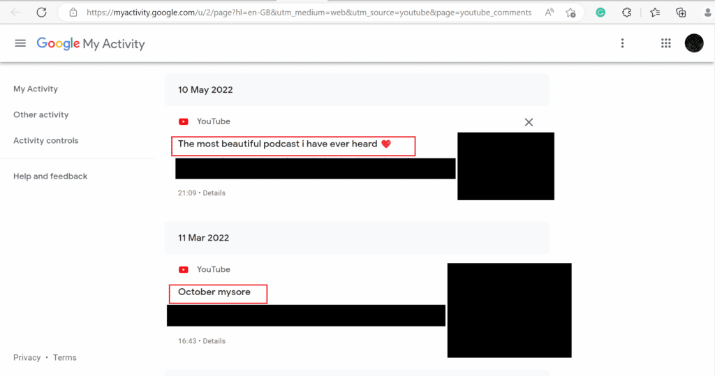 How to View YouTube Comment History on Windows 10 – TechCult