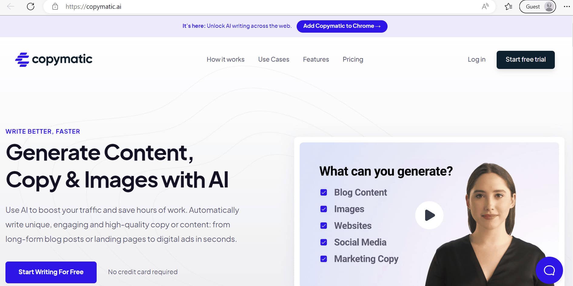 copymatic. Top 23 Best Free AI Writing Tools