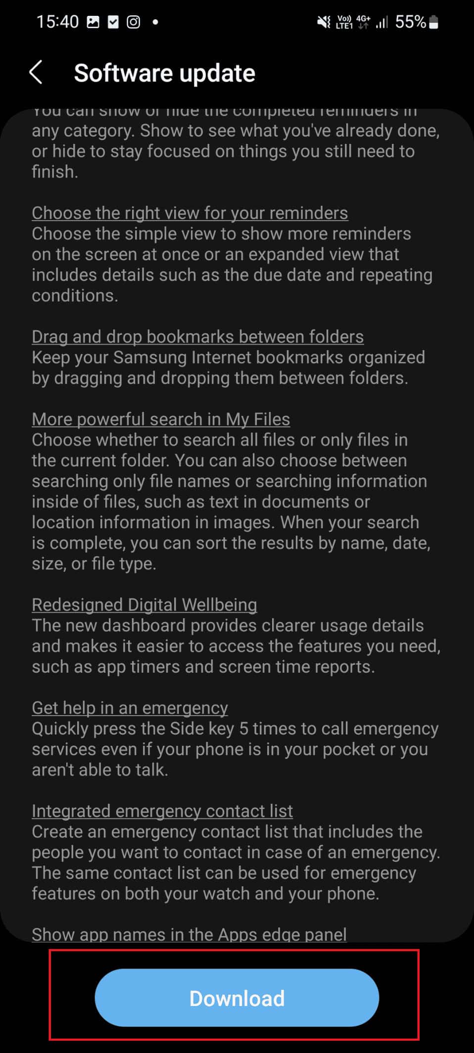 download option. Fix Failed to Update Firmware Visit Samsung Service Center Error