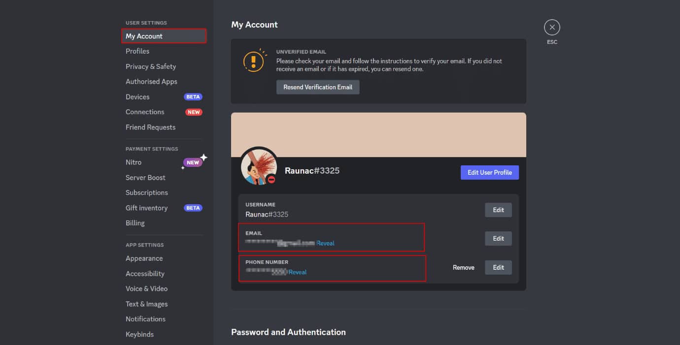 Email and Phone number verification. Fix Discord Channel Verification Too High