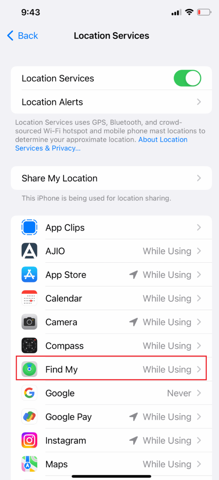 7 Ways to Fix Location Not Available on iPhone iMessage TechCult