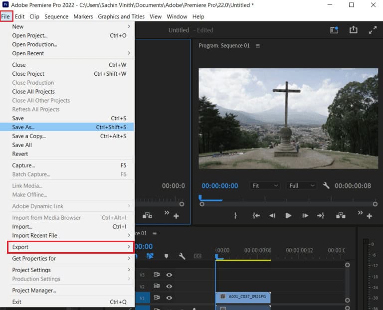 export settings adobe premiere pro