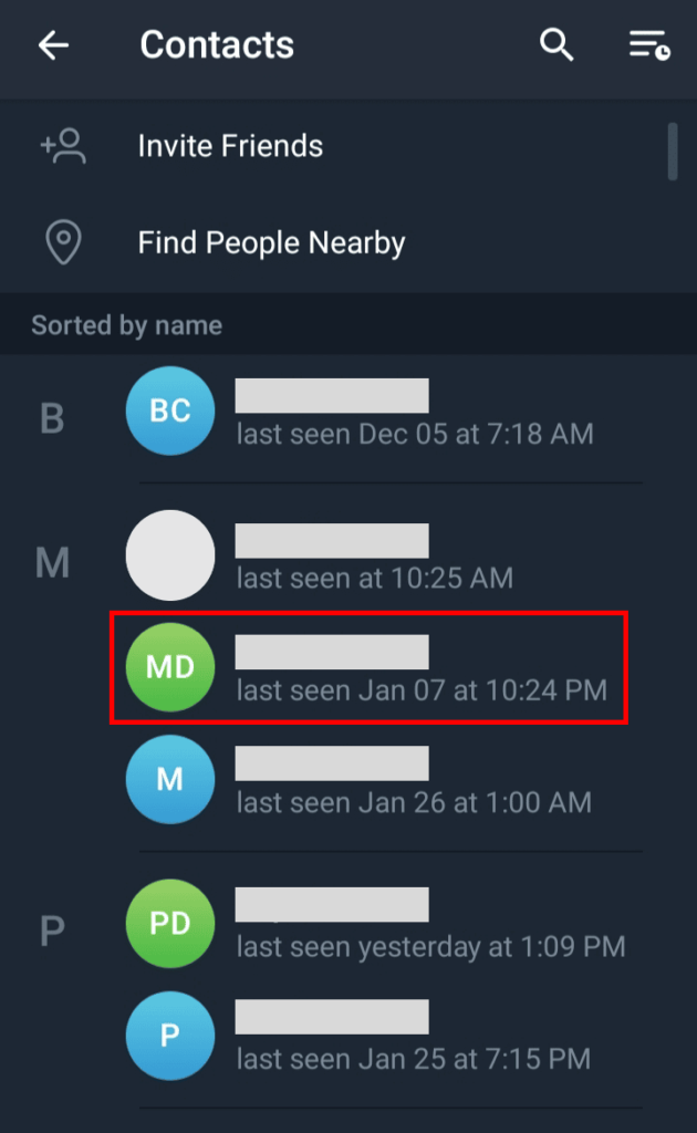 How To Remove Contacts In Telegram