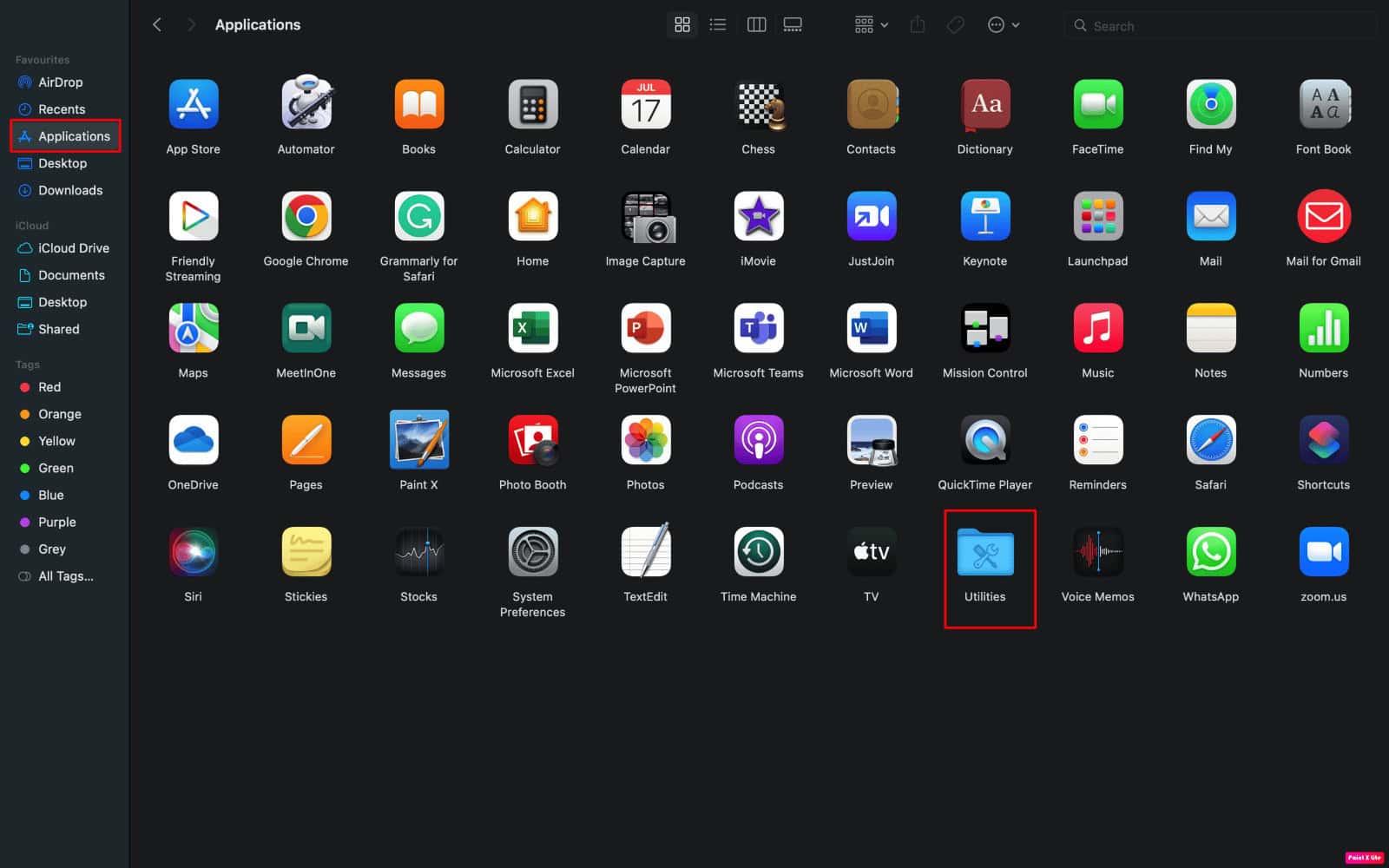 go to applications folder, then click on utilities | permission to open the application Mac