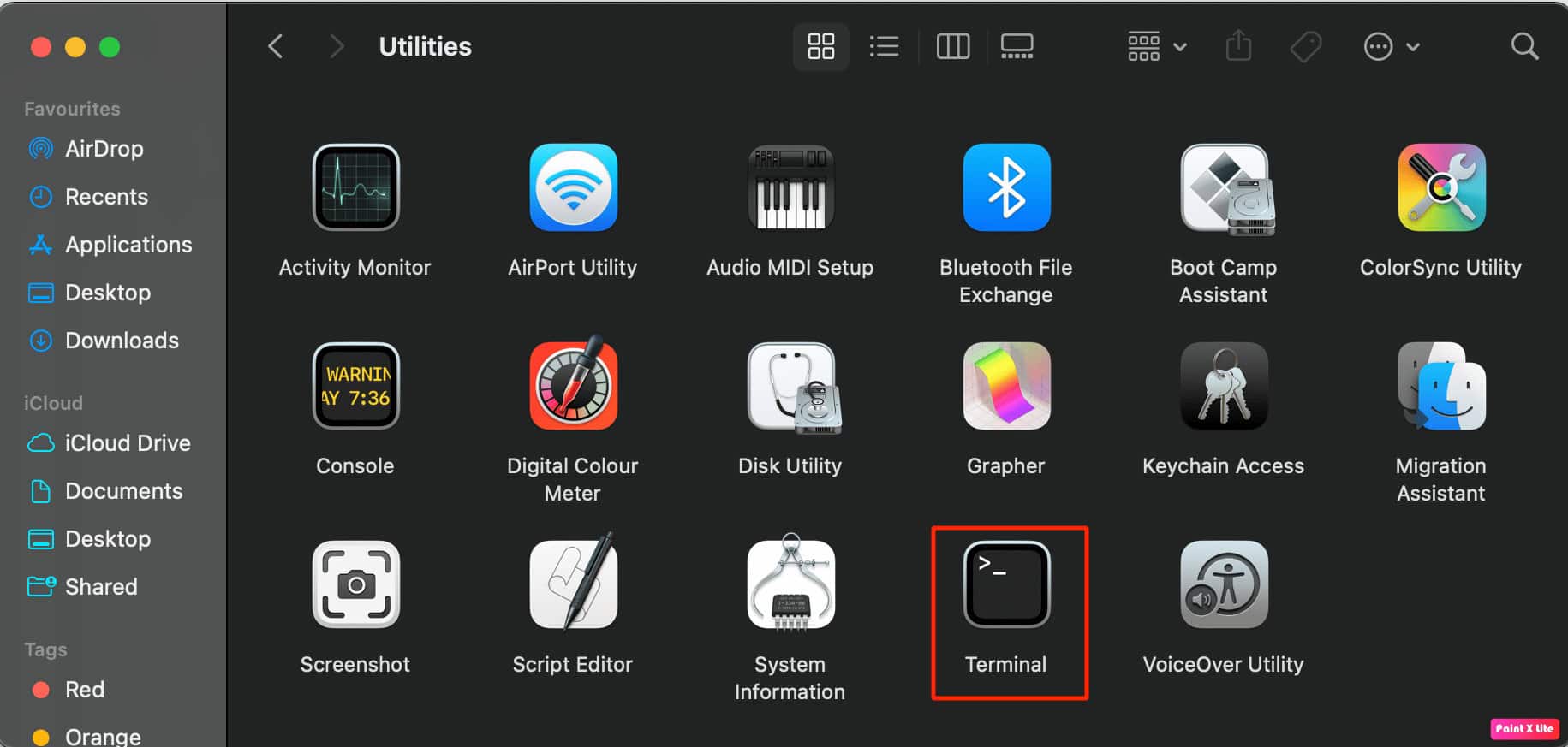 go to terminal app | permission to open the application Mac