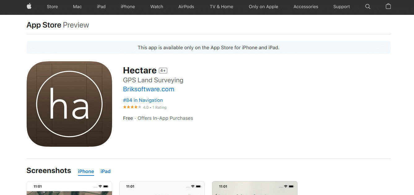 Hectare. 24 Best Land Survey Apps