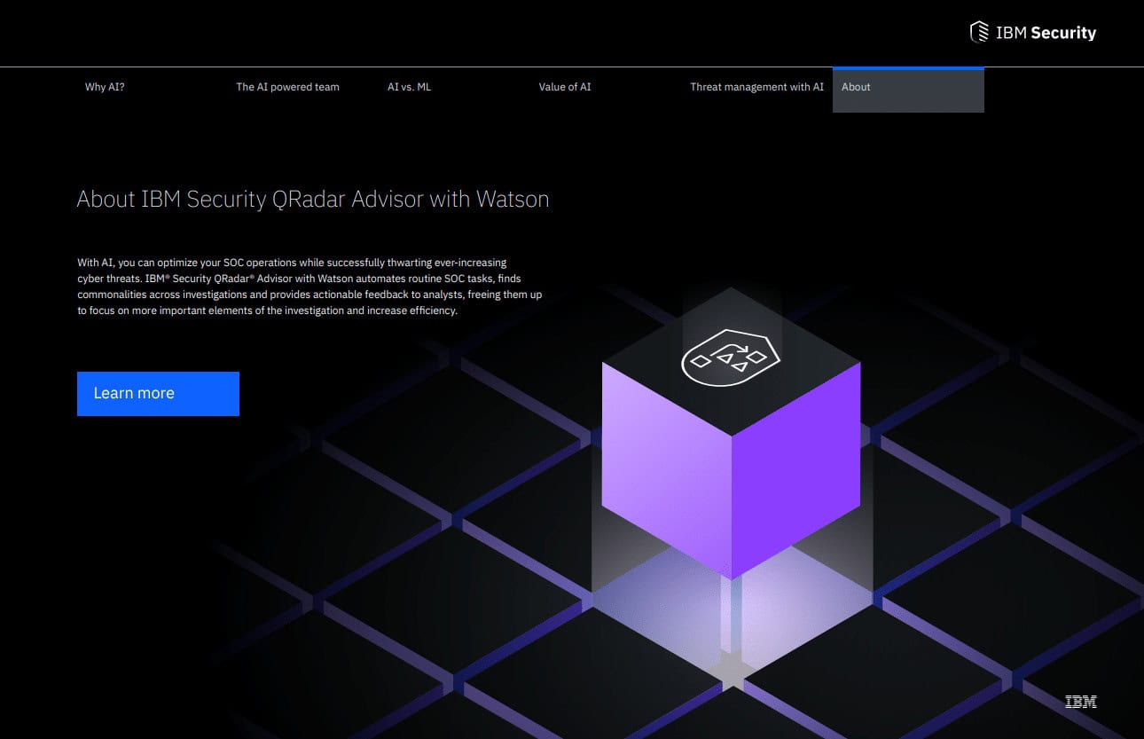 IBM Watson for Cybersecurity