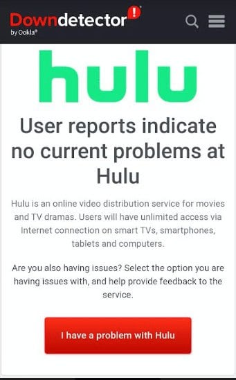 downdetector hulu. Fix Hulu Missing Episodes Issue
