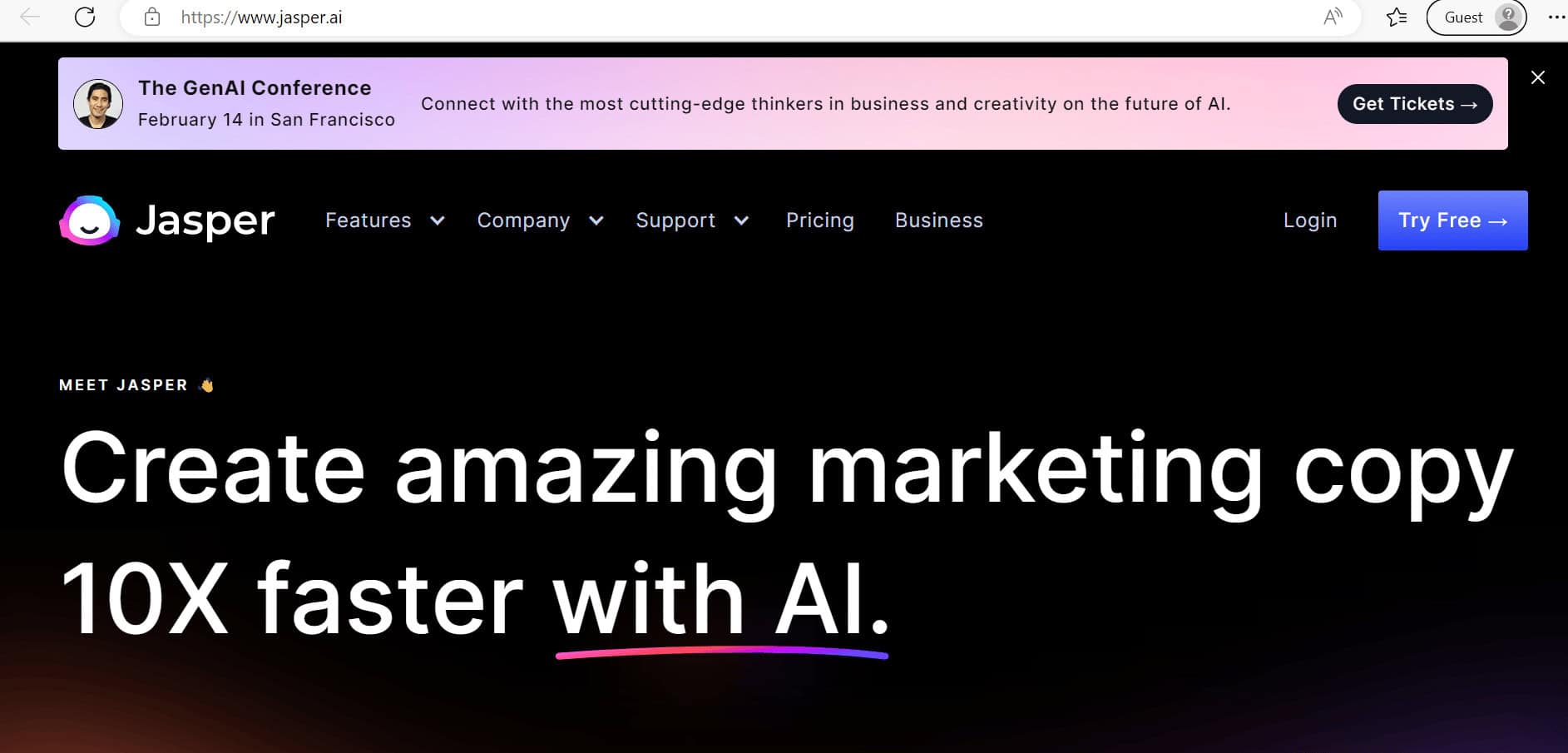 Jasper. Top 23 Best Free AI Writing Tools