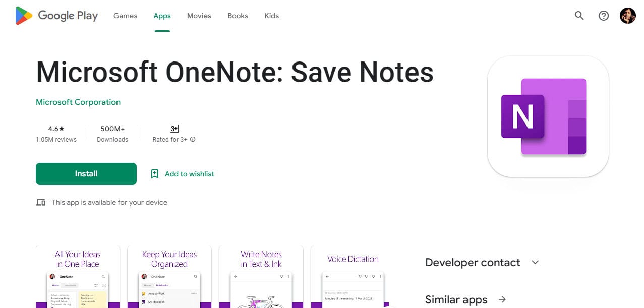 Microsoft OneNote. Top 23 Best Notes App for Android