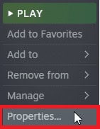 right-click on Halo Infinite and select Properties. Fix Incompatible Operating System Error on Halo Infinite