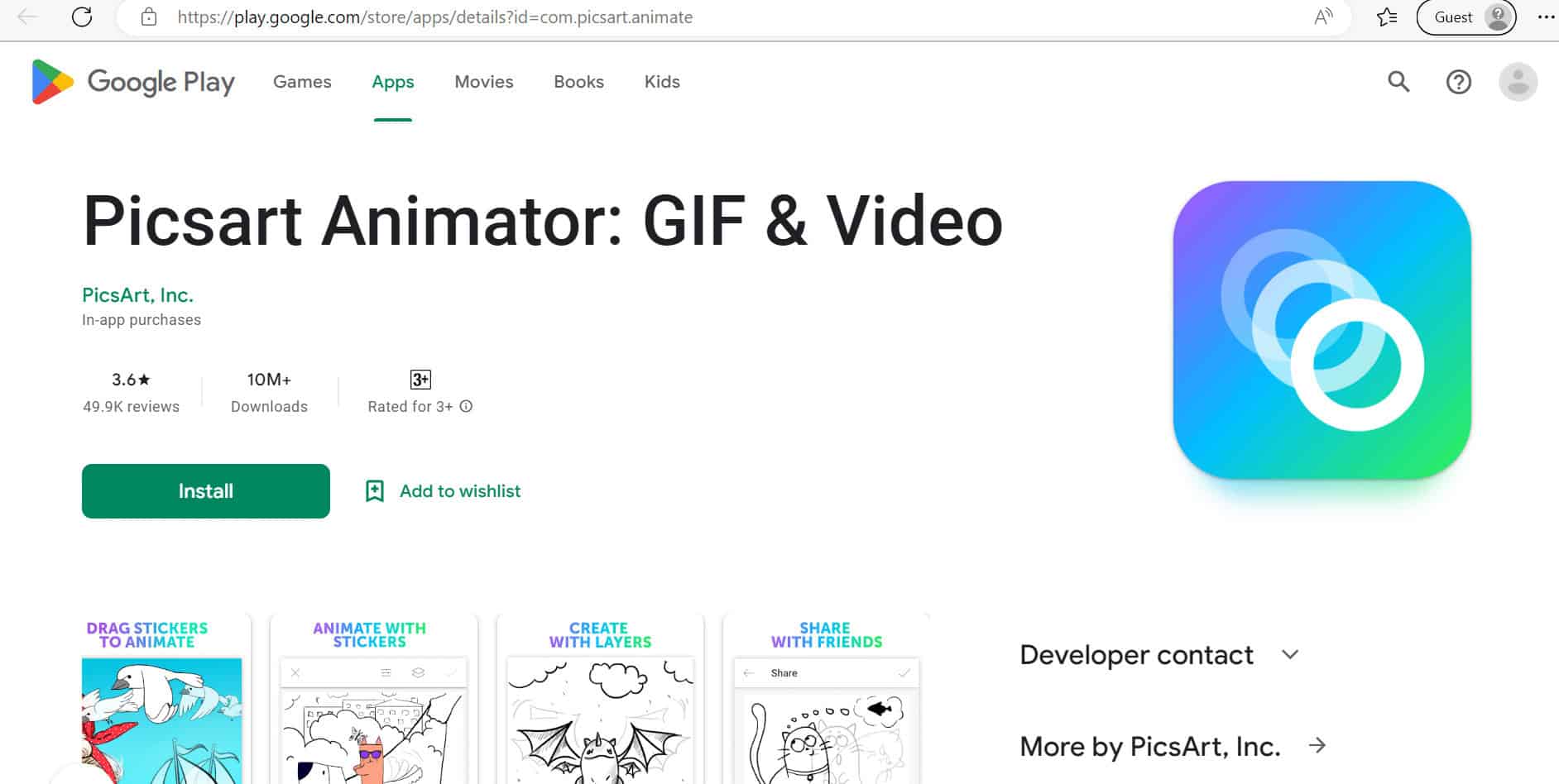 Picsart Animator