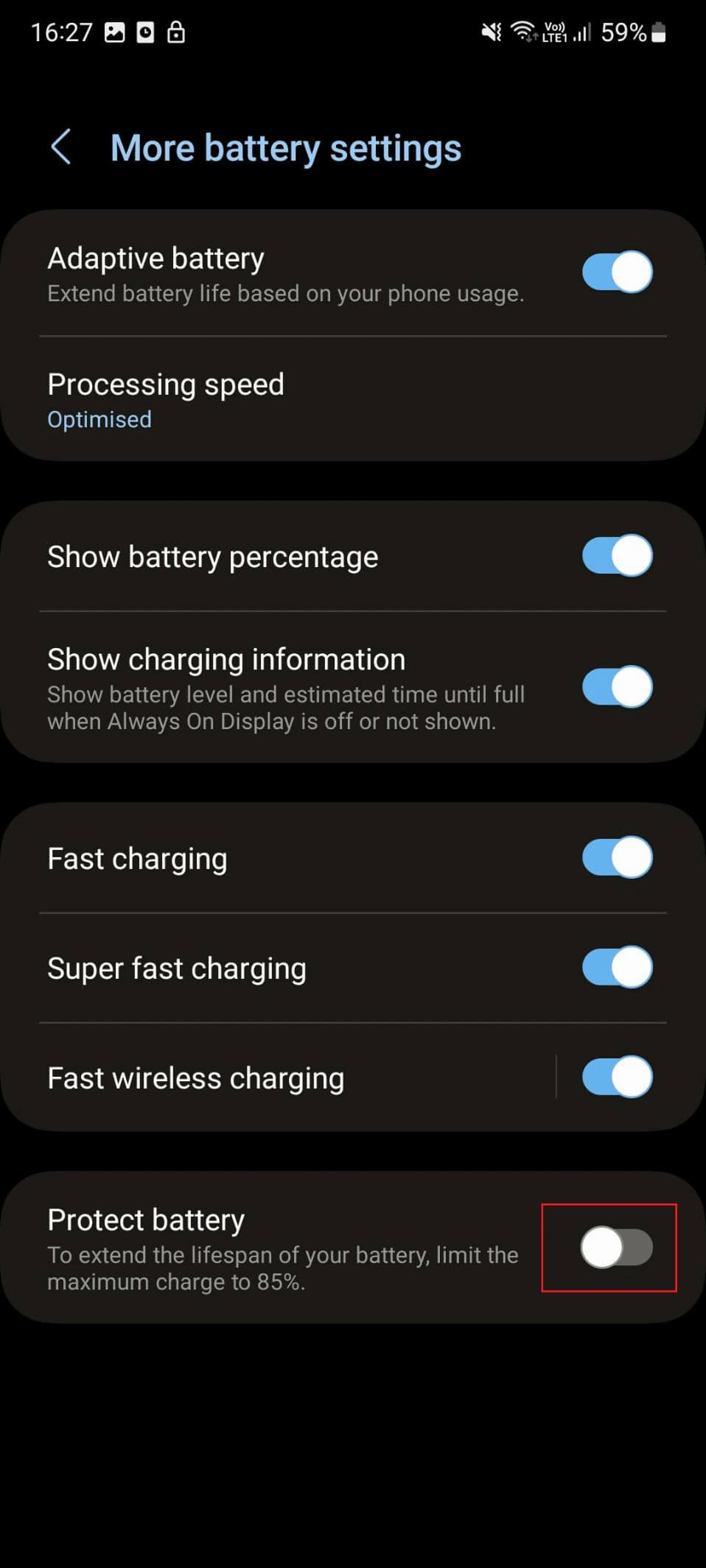 protect battery