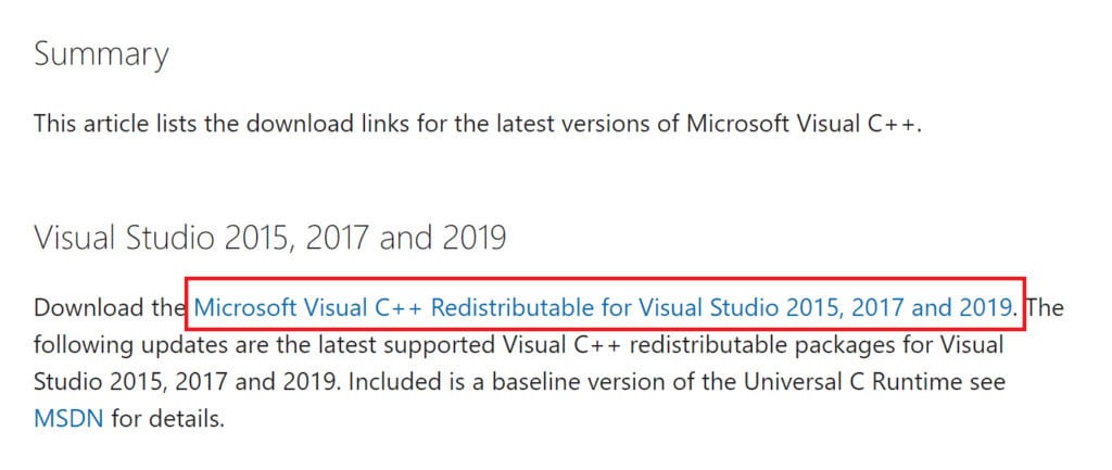 Reinstall Microsoft Visual C++ Packages. Fix Incompatible Operating System Error on Halo Infinite