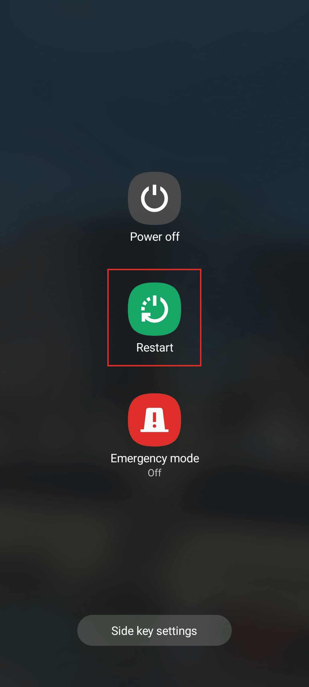 restart