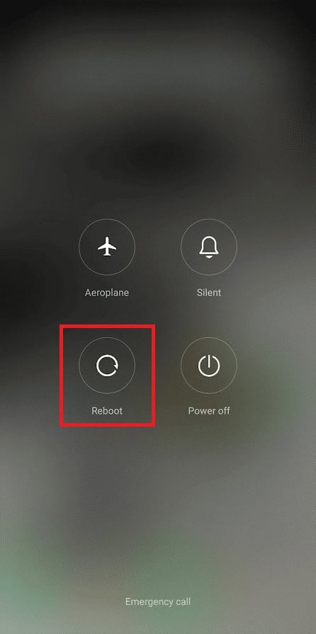 Restart or Reboot Android