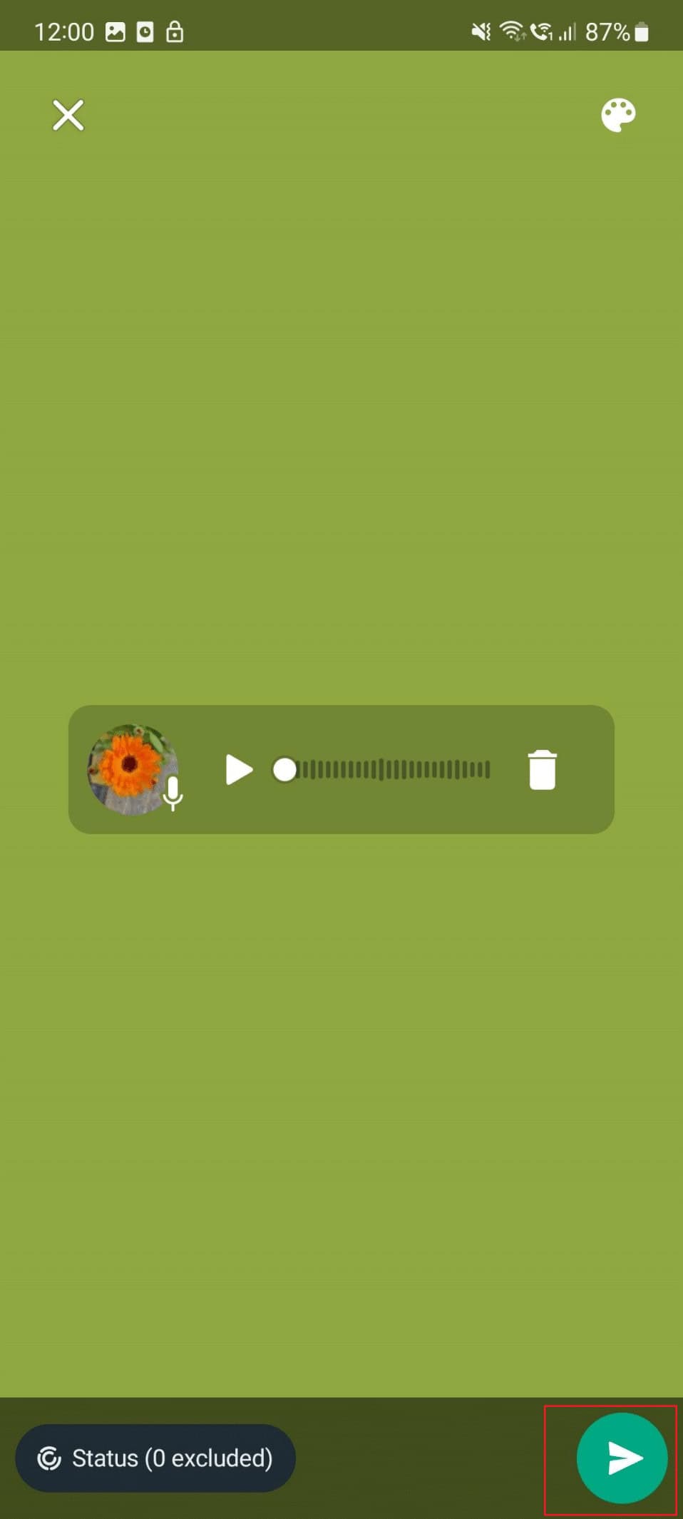 RIGHT HEADED arrow whatsapp