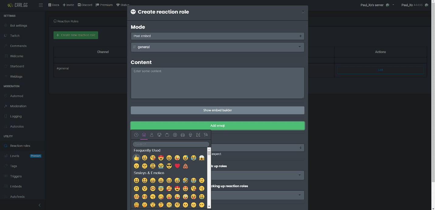 Select any emoji