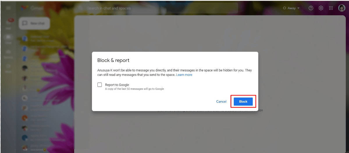 Select Block.