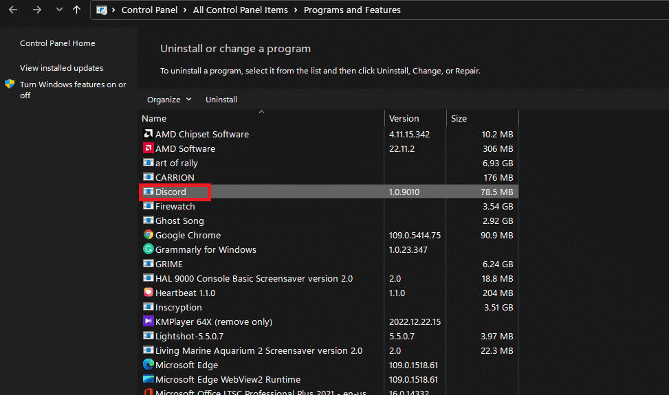 Select the Discord app and right-click on it. Fix Discord Search Not Working on PC