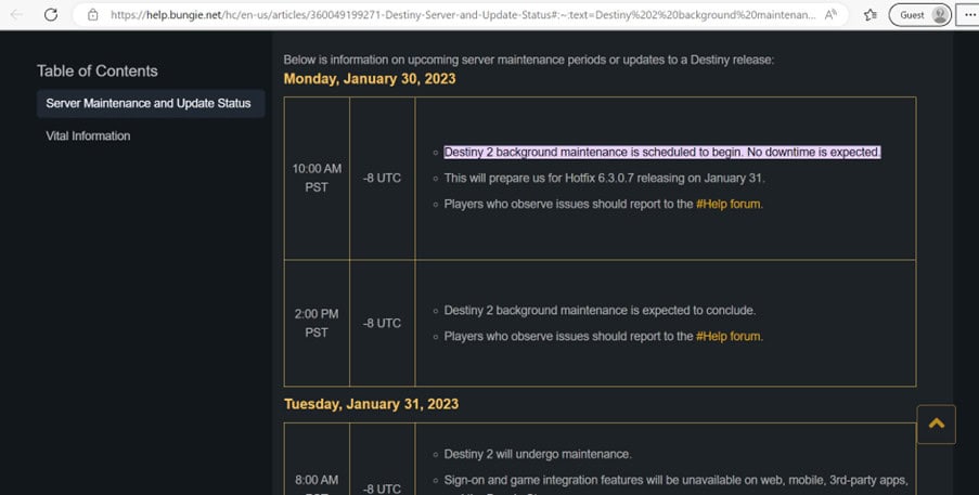 server status destiny 2. Fix Destiny 2 Error Code Plum