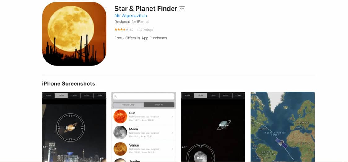 Star and Planet Finder App Install Page. 22 Best Astronomy and Stargazing Apps
