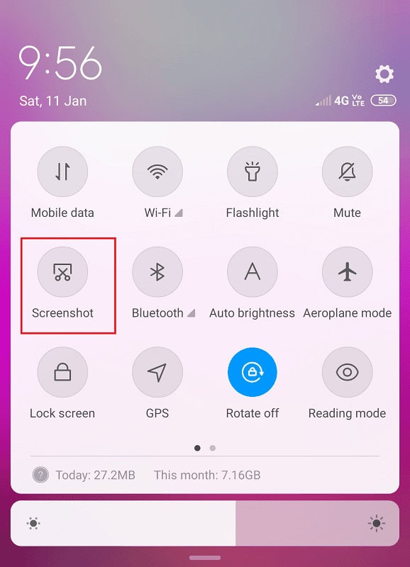 Take Screenshots